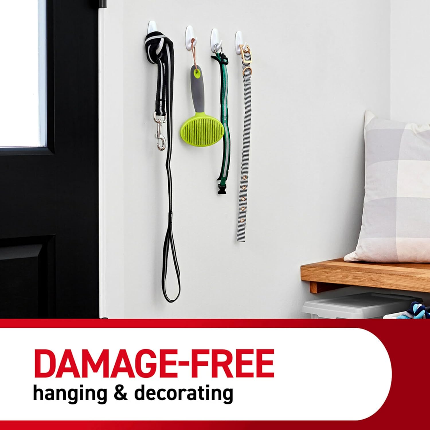 Command General Purpose Variety Kit. Hangs Up to 19 Items. Organize Damage-Free - Image 7
